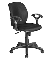 Xtech Ergo Secretarial chair with armrests black XTF-SC100
